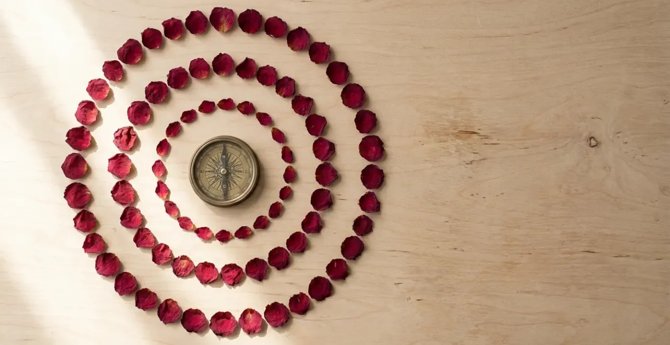 Calendario con simboli astrologici che evidenziano le date favorevoli per l'unione