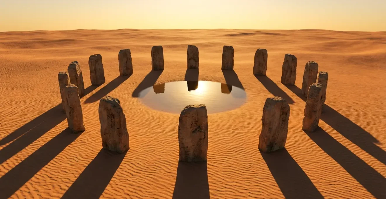 Calendario circolare con simboli zodiacali e fasi lunari che rappresentano l'anno astrologico