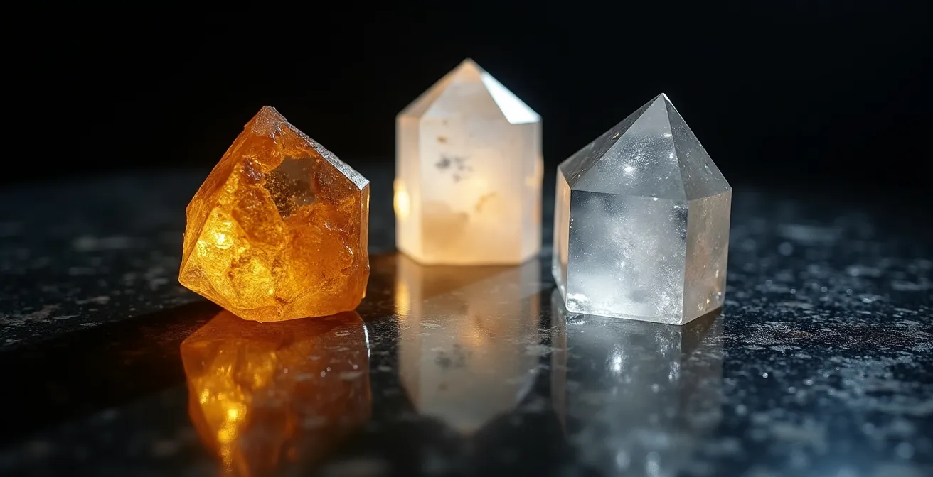 Rappresentazione simbolica dei tre pilastri astrologici come membri di un consiglio interiore