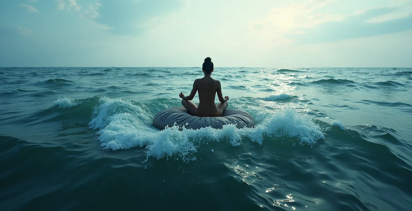 Visualizzazione del spiritual bypassing e dell'importanza di affrontare i problemi emotivi