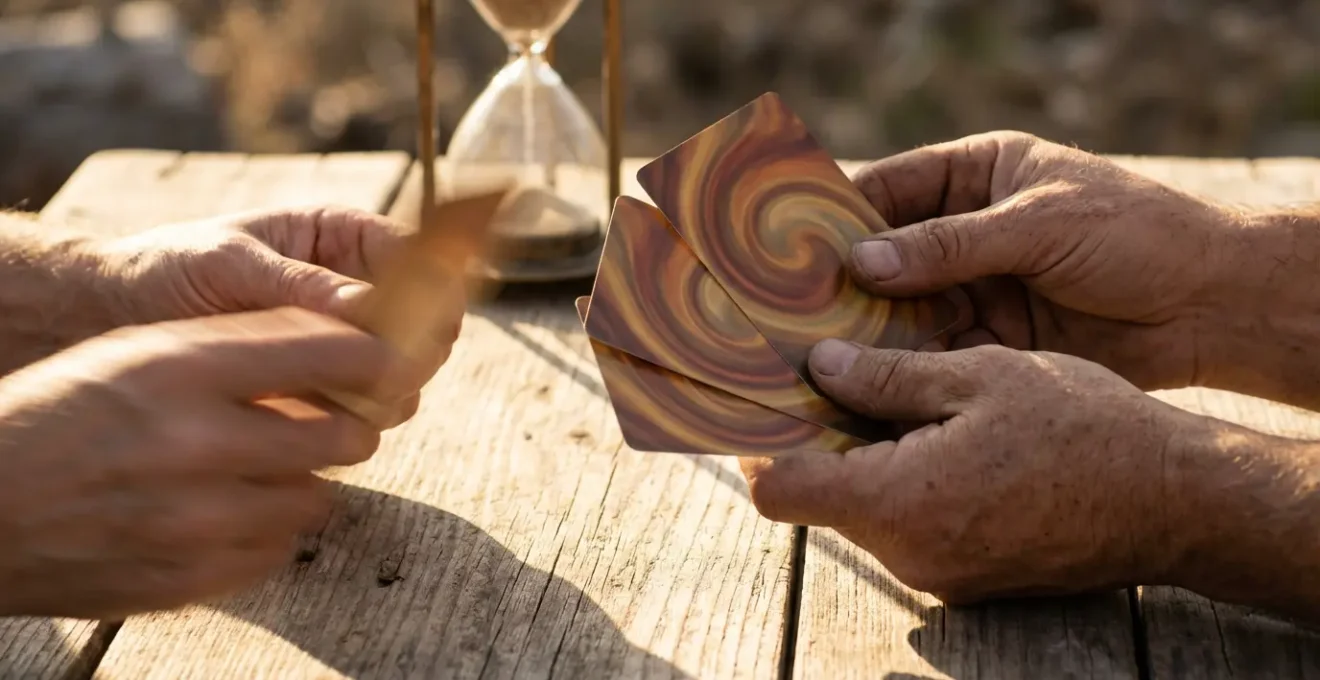 Rappresentazione simbolica del tempo divino contro quello umano